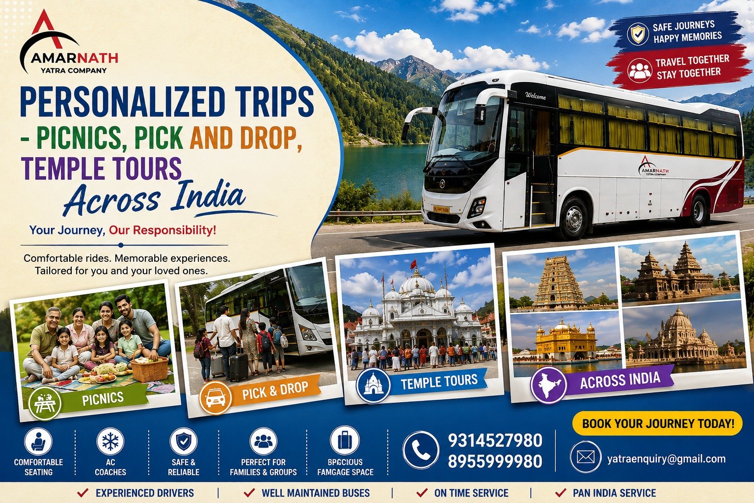 Personalized Trips Across India