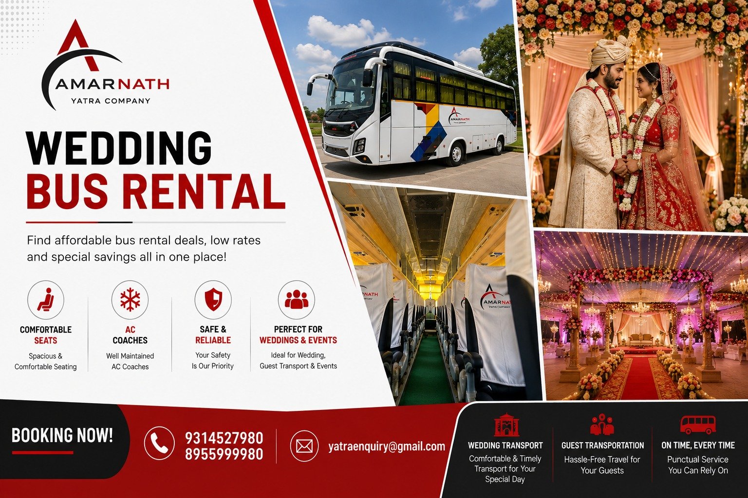 Wedding Bus Rental